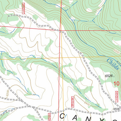 Old Maid Gulch, WY FSTopo Legacy Preview 2
