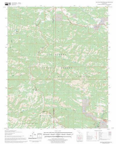 Old Man Mountain, CA FSTopo Legacy Preview 1