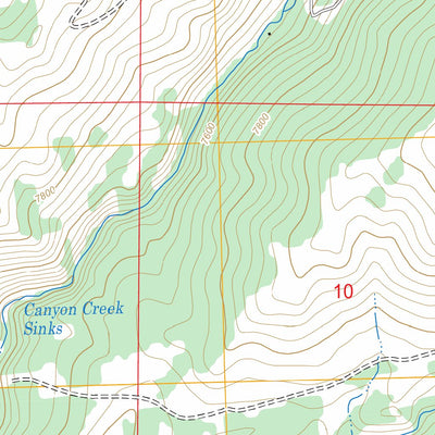 Onion Gulch, WY FSTopo Legacy Preview 2