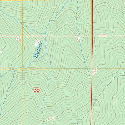 Orleans Mountain, CA FSTopo Legacy Preview 2