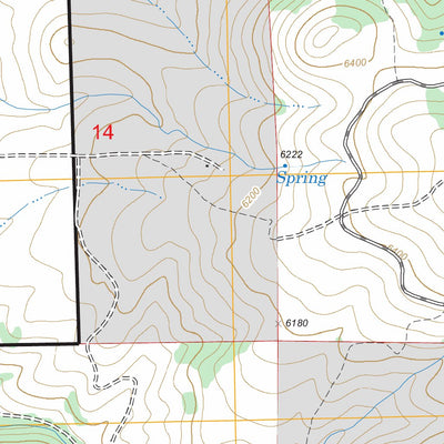 Orofino Mountain, MT FSTopo Legacy Preview 2