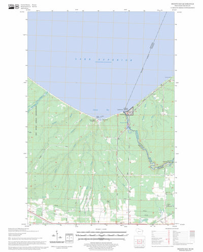 Oronto Bay, WI - MI FSTopo Legacy Preview 1
