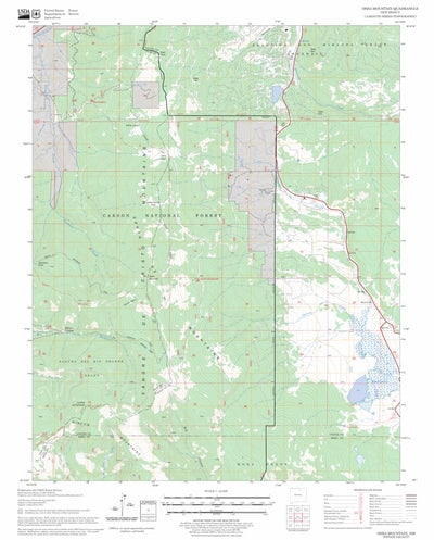 Osha Mountain, NM FSTopo Legacy Preview 1