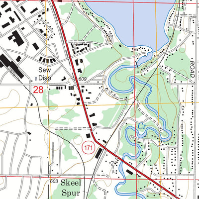 Oscoda, MI FSTopo Legacy Preview 3