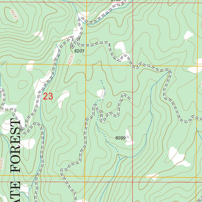 Packer John Mountain, ID FSTopo Legacy Preview 2