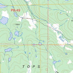 Oyster Lake, CO FSTopo Legacy Preview 2
