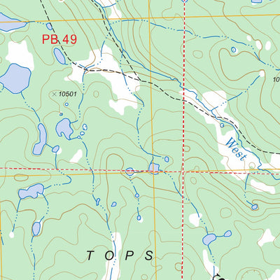 Oyster Lake, CO FSTopo Legacy Preview 2