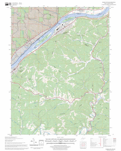 Paden City, WV - OH FSTopo Legacy Preview 1
