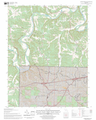 Ozark Springs, MO FSTopo Legacy Preview 1