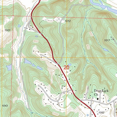 Ozark Springs, MO FSTopo Legacy Preview 3