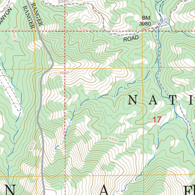 Pacifico Mountain, CA FSTopo Legacy Preview 2