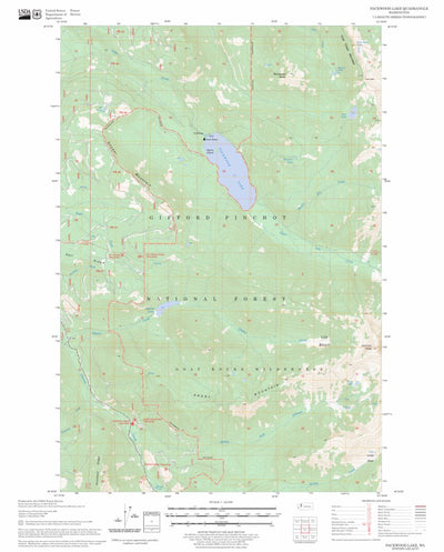 Packwood Lake, WA FSTopo Legacy Preview 1