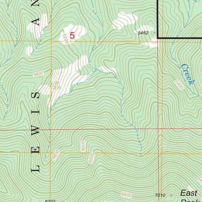 Palisade Butte, MT FSTopo Legacy Preview 3