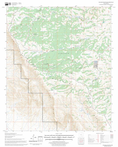 Panama Ranch, NM FSTopo Legacy Preview 1