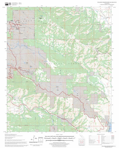 Palomar Observatory, CA FSTopo Legacy Preview 1