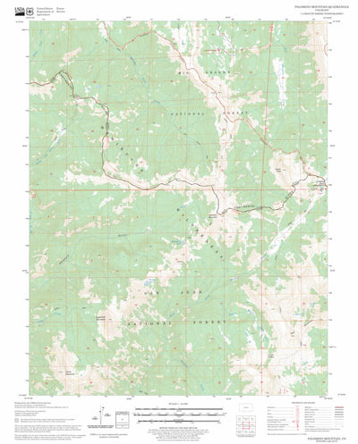 Palomino Mountain, CO FSTopo Legacy Preview 1