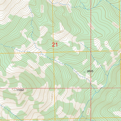 Palomino Mountain, CO FSTopo Legacy Preview 3