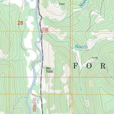Park Creek, WY FSTopo Legacy Preview 2
