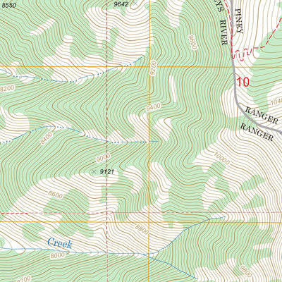 Park Creek, WY FSTopo Legacy Preview 3