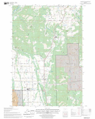 Parkdale, OR FSTopo Legacy Preview 1