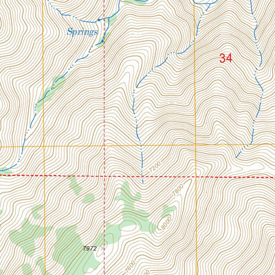 Pat Keyes Canyon, CA FSTopo Legacy Preview 3