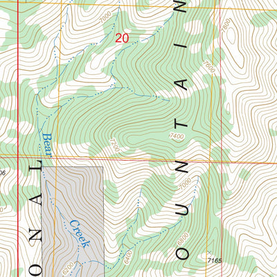 Payne Peak, CA FSTopo Legacy Preview 3