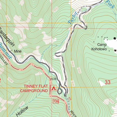 Payson Lakes, UT FSTopo Legacy Preview 3