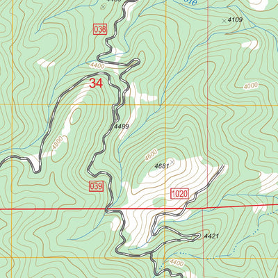 Peck Mountain, ID FSTopo Legacy Preview 3