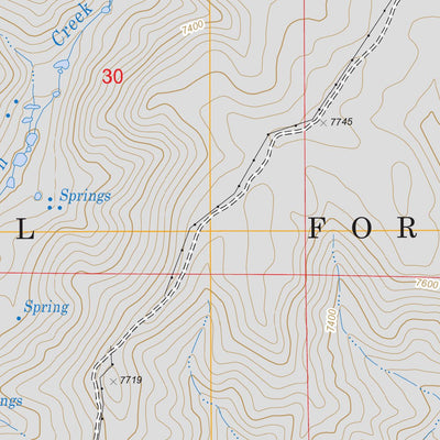 Peck Canyon, UT FSTopo Legacy Preview 2