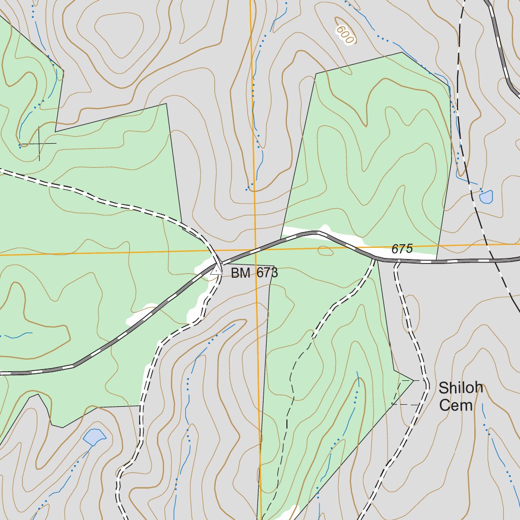 Penfield, GA FSTopo Legacy Map by US Forest Service - Topo | Avenza Maps