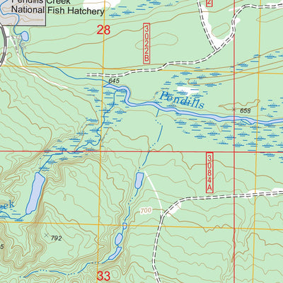 Pendills Lake, MI FSTopo Legacy Preview 2
