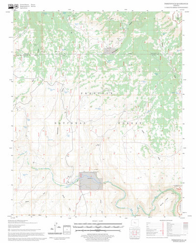 Perkinsville, AZ FSTopo Legacy Preview 1