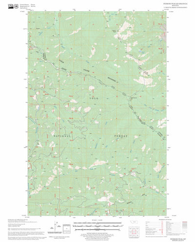 Penrose Peak, MT FSTopo Legacy Preview 1