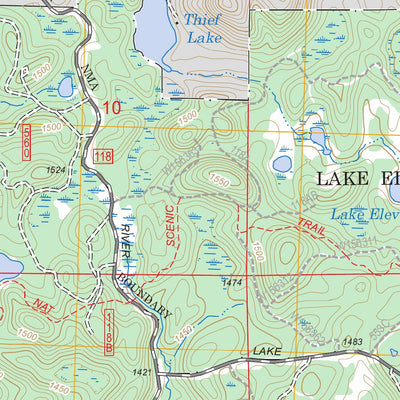 Perkinstown, WI FSTopo Legacy Preview 3