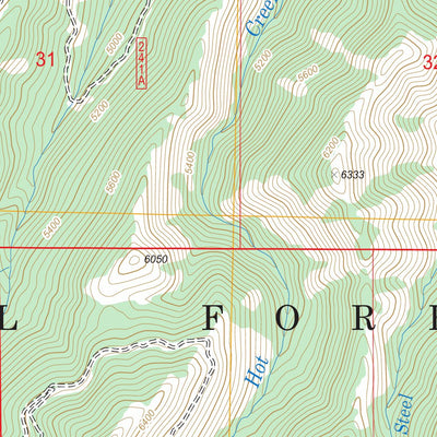 Phifer Creek, ID FSTopo Legacy Preview 2