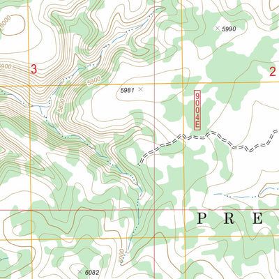 Picacho Butte SE, AZ FSTopo Legacy Preview 2