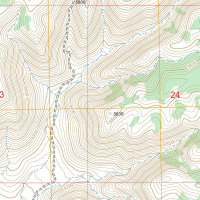 Picacho Butte SE, AZ FSTopo Legacy Preview 3