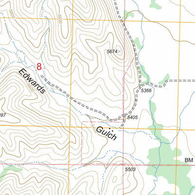 Phillips Creek, ID FSTopo Legacy Preview 2