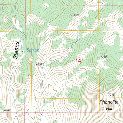 Phonolite Hill, UT FSTopo Legacy Preview 3
