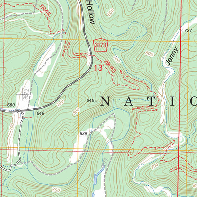 Piedmont Hollow, MO FSTopo Legacy Preview 3