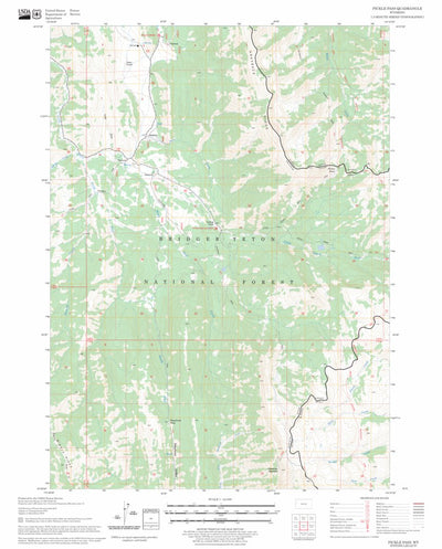 Pickle Pass, WY FSTopo Legacy Preview 1