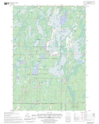 Pike Lake SW, WI FSTopo Legacy Preview 1