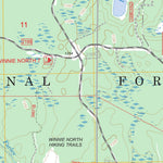 Pigeon Dam Lake, MN FSTopo Legacy Preview 2