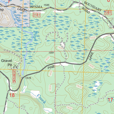 Pike Lake, WI FSTopo Legacy Preview 3