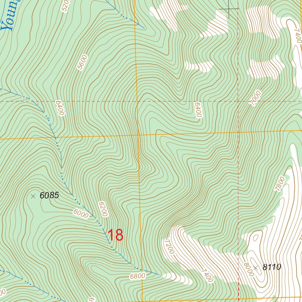 Pilot Peak, MT (472211307) FSTopo Legacy Map by US Forest Service ...