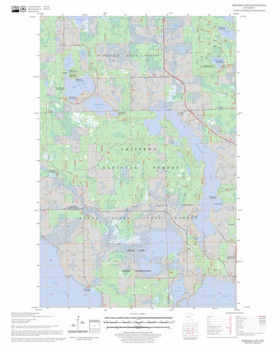 Pimushe Lake, MN FSTopo Legacy Preview 1
