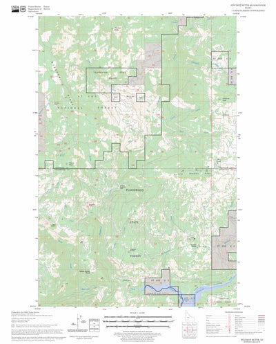 Pinchot Butte, ID FSTopo Legacy Preview 1