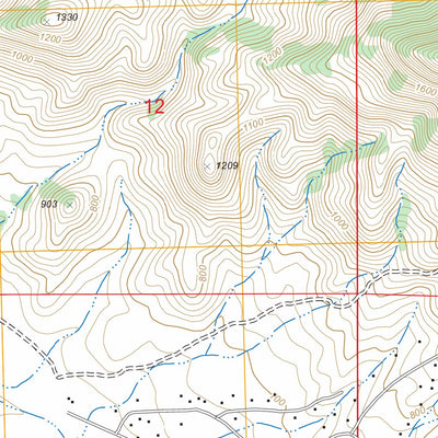 Pine Flat Dam, CA FSTopo Legacy Preview 2