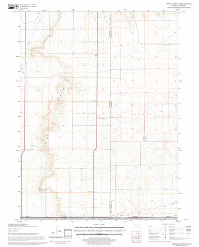 Pine Bluffs SE, WY - NE FSTopo Legacy Preview 1
