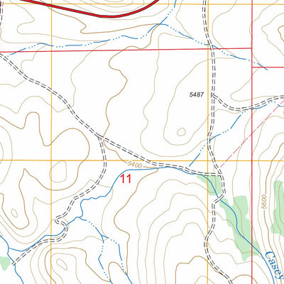 Pinchout Creek, MT FSTopo Legacy Preview 2